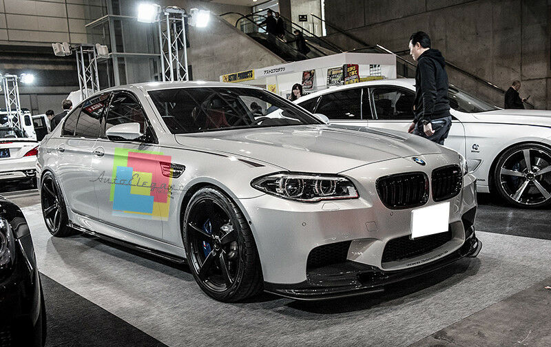 DOUBLE STRIP GRILLES - BMW 5 SERIES F10 F11 2010+ BLACK FRONT GRILLES M5