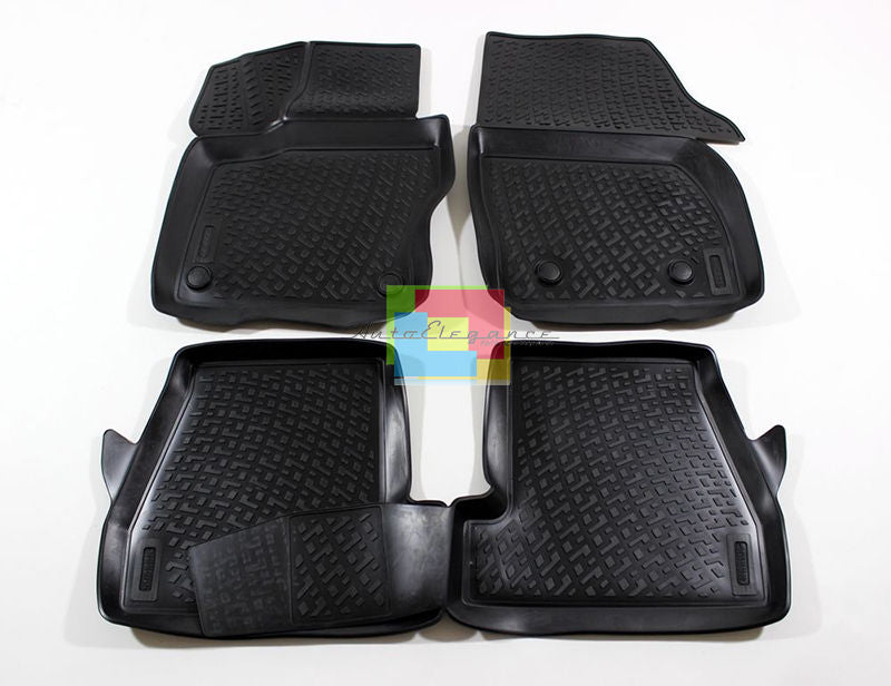 FORD FOCUS MK4 2016+ SET TAPPETINI AUTO IN GOMMA - TAPPETI TOP QUALITA -