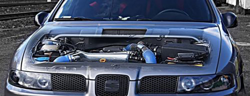 SEAT LEON 1999-2005 FARI ANTERIORI NERI ANGEL EYES LENTICOLARI H1 / H1