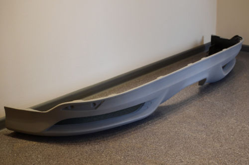 FORD FOCUS III MK3 2011+ REAR DIFFUSER UNDER BUMPER RS LOOK TUNING