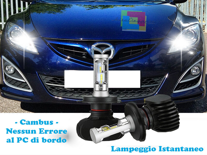 LAMPADE ABBAGLIANTI LAMPEGGIO ISTANTANEO A LED MAZDA 6 2008-2012 CREE