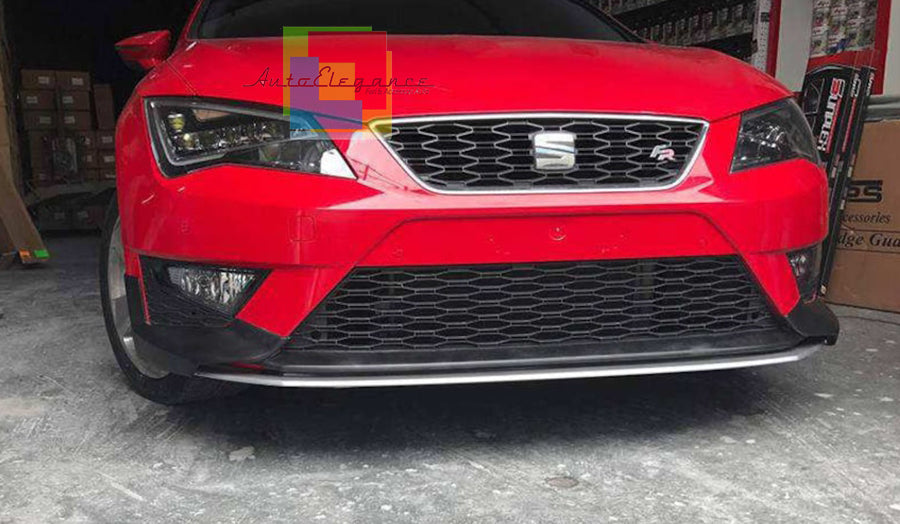 SPOILER SEAT LEON 5F FR 2012-2016 SPOILER UNDER FRONT BUMPER ABS TUNING