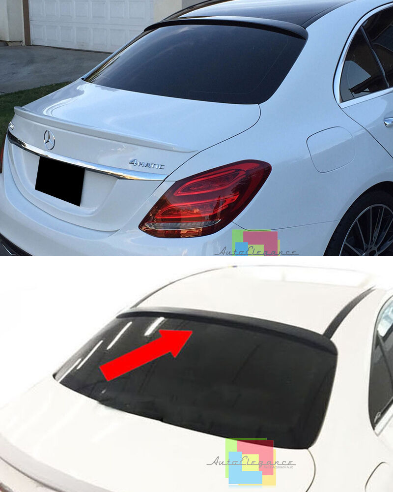 MERCEDES CLASSE C W205 BERLINA 2014-2017 SPOILER SUL TETTO LOOK AMG