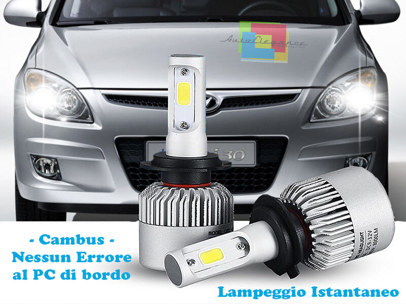 HYUNDAI i30 07-11 INSTANT 6000K CREE LED LOW BEAM HEADLIGHTS