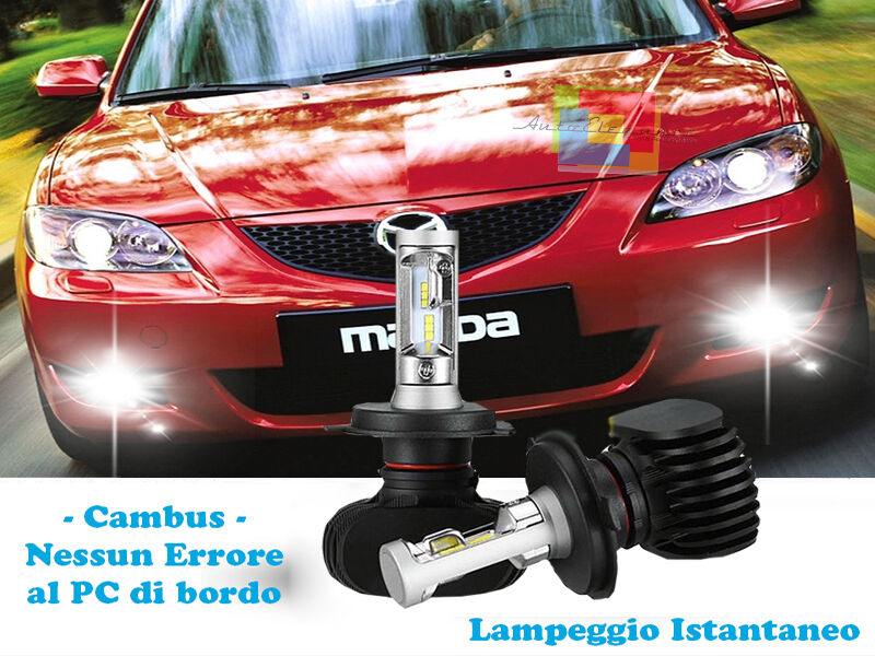 LAMPADE FENDINEBBIA LAMPEGGIO ISTANTANEO LED MAZDA 3 2003-2009 CREE