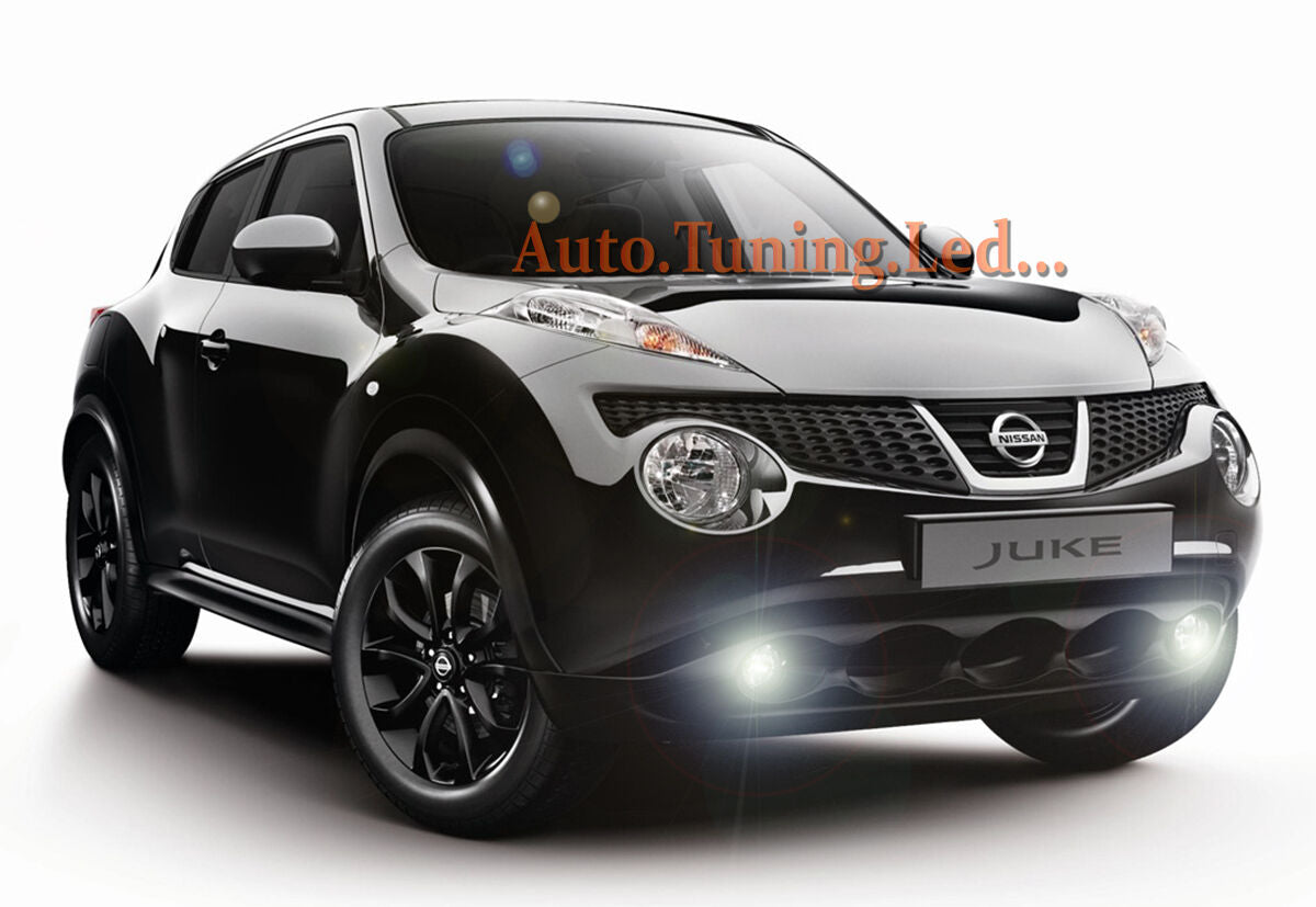 LAMPADE FENDINEBBIA H8 LED CREE RESISTENZA CANBUS 6000K NISSAN JUKE 2010 IN POI