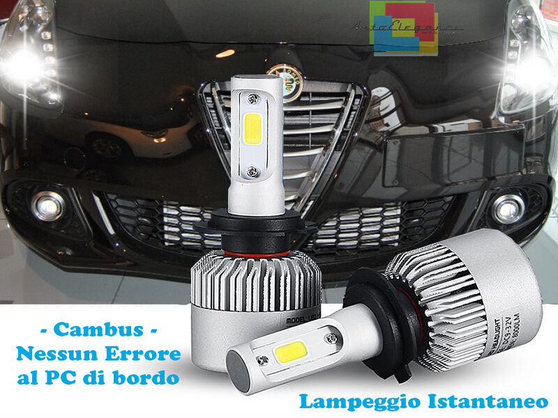 LAMPADE ANABBAGLIANTI LED ALFA ROMEO GIULIETTA ISTANTANEO 6000K