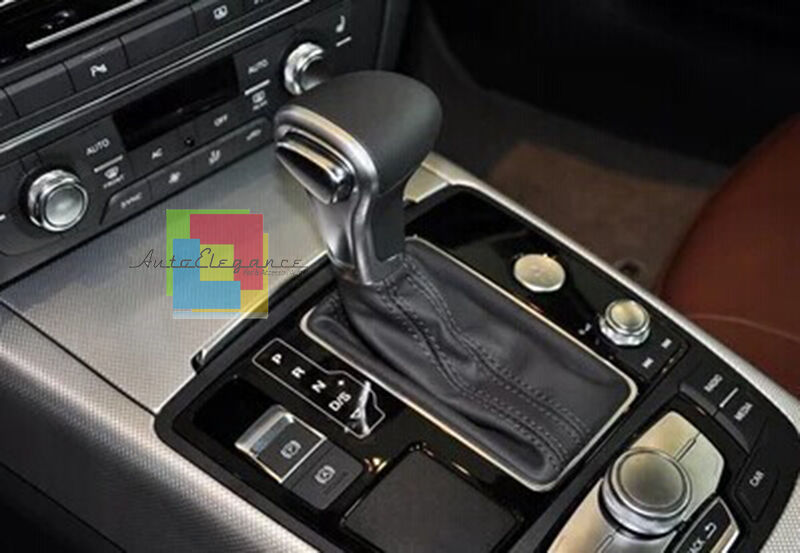 AUDI Q7 09-12 POMELLO DEL CAMBIO AUTOMATICO IN CUOIO LOOK S LINE S-LINE SLINE AUTOELEGANCERICAMBI