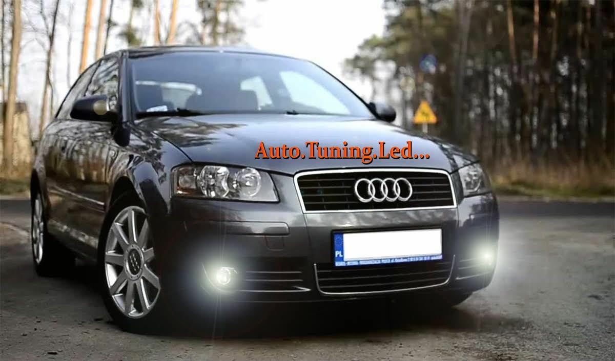 FOG LIGHTS H11 LED CREE RESISTANCE CANBUS 6000K AUDI A3 8P 03 - 12
