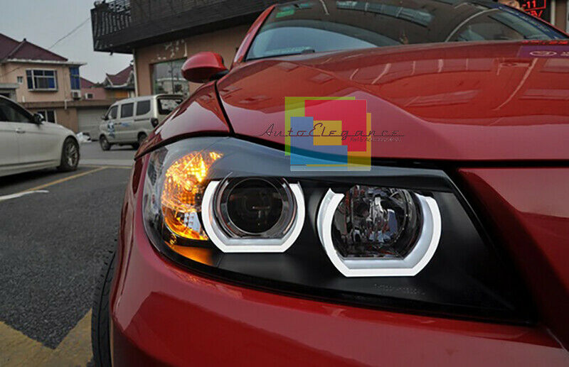 BMW SERIE 3 E90 E91 04-08 FARI ANTERIORI D1S XENON FANALI SPORTIVI 3D DIURNE .-. AUTOELEGANCERICAMBI