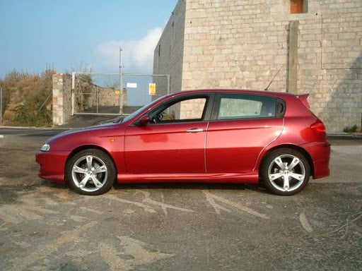 ALFA ROMEO 147 5 PORTE MINIGONNE LATERALI SOTTO PORTA ABS / PLASTIC GTA LOOK AUTOELEGANCERICAMBI