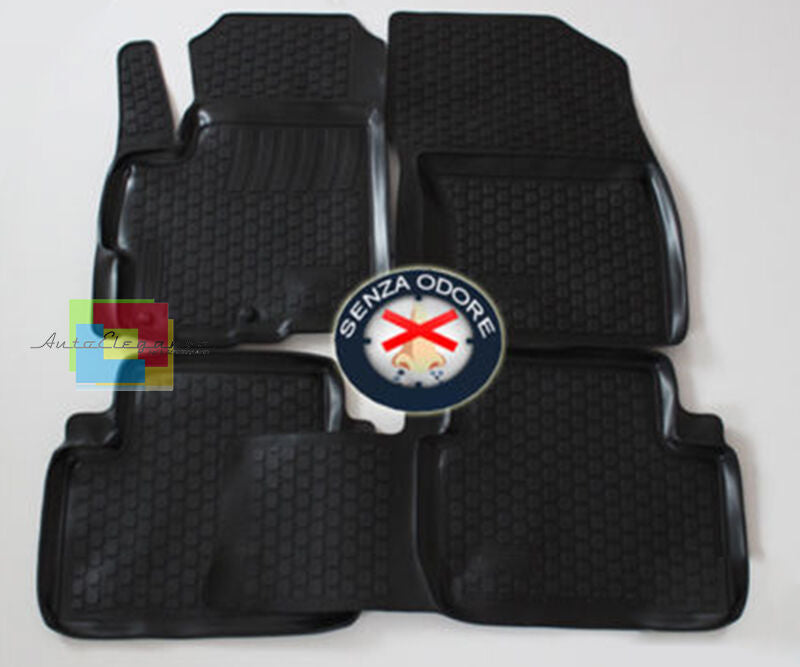 CITROEN C-CROSSER 2007+ SET TAPPETINI AUTO IN GOMMA - TAPPETI TOP QUALITA .- AUTOELEGANCERICAMBI