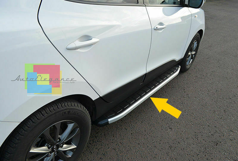 PEDANE LATERALI KIA SORENTO 2013+ SOTTO PORTA ANTISCIVOLO