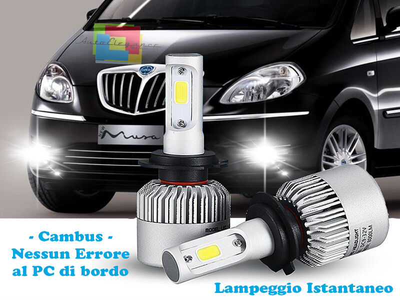LED FOG LIGHTS LANCIA MUSA 04-12 CAMBUS ICE WHITE CREE