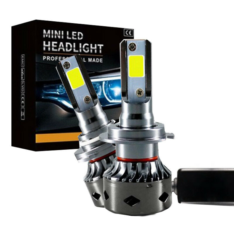 MINI LED LOW BEAM LAMPS INSTANT NO FAILURE 12,000LM 6000K WHITE -11