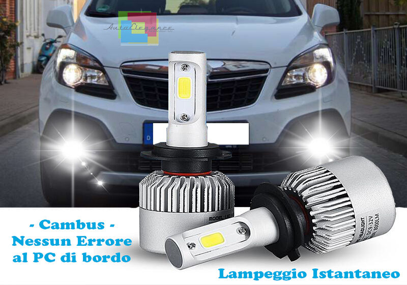 LAMPADE FENDINEBBIA LED OPEL MOKKA LAMPEGGIO ISTANTANEO 6000K