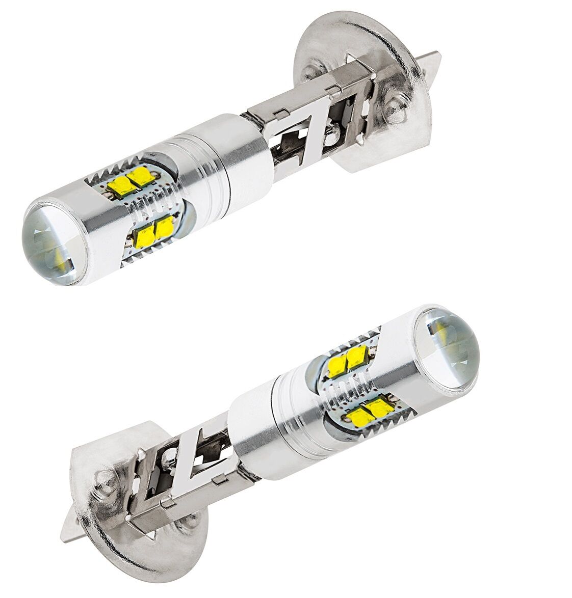 FENDINEBBIA LUCI DIURNE LED H1 LED COPPIA NO ERROR EFFETTO XENON AUTO ALFA ROMEO