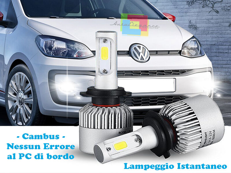 LED FOG LIGHTS VW UP 2011+ CAMBUS ICE WHITE CREE