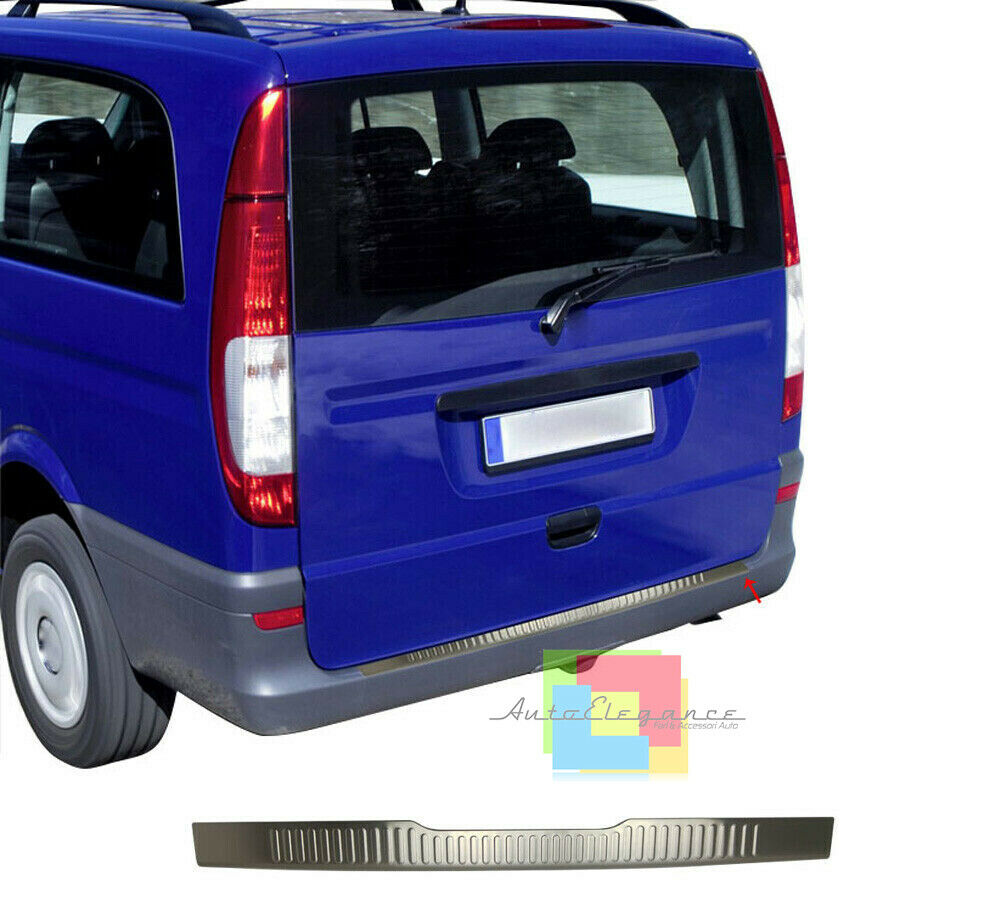 MERCEDES VITO / VIANO W639 2003-2014 PIASTRA CROMATA PORTELLONE POSTERIORE