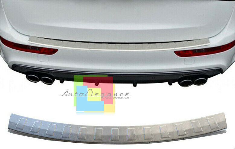 PIASTRA CROMATA PORTELLONE COFANO POSTERIORE AUDI Q5 8R 2008-2016 ACCIAIO INOX