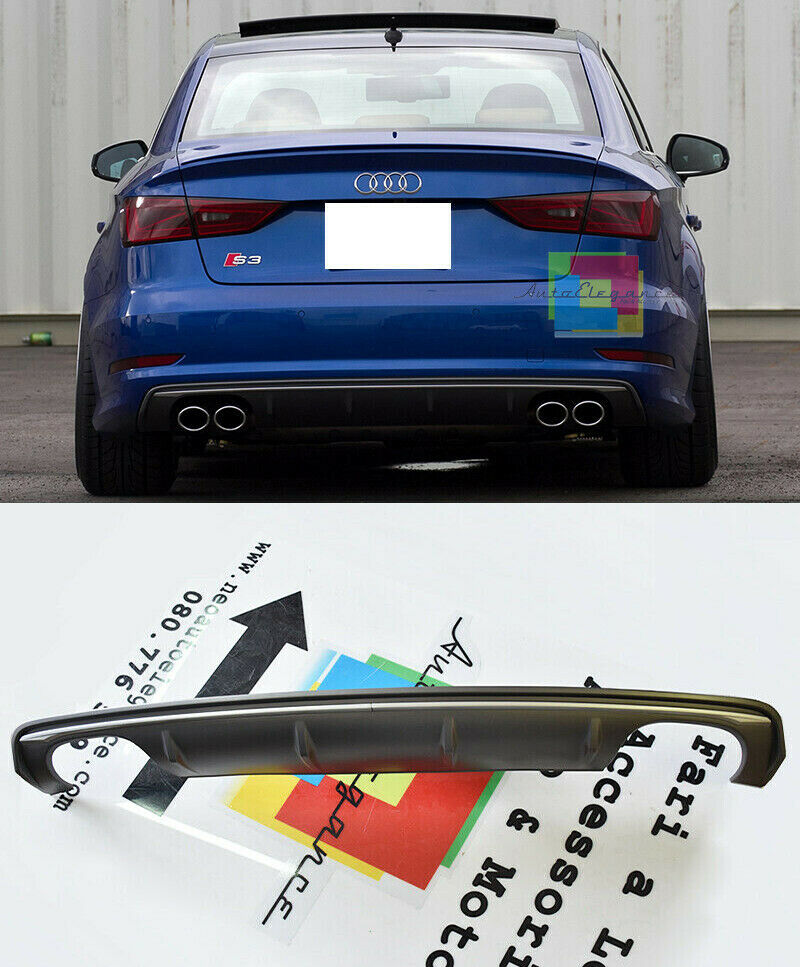 UNDER BUMPER AUDI A3 8V SEDAN 2012 TO 2015 S3 DIFFUSER