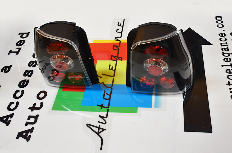 REAR LIGHTS SEAT AROSA 1997-2000 & VW LUPO 1998+ - BLACK RED TUNING LIGHTS