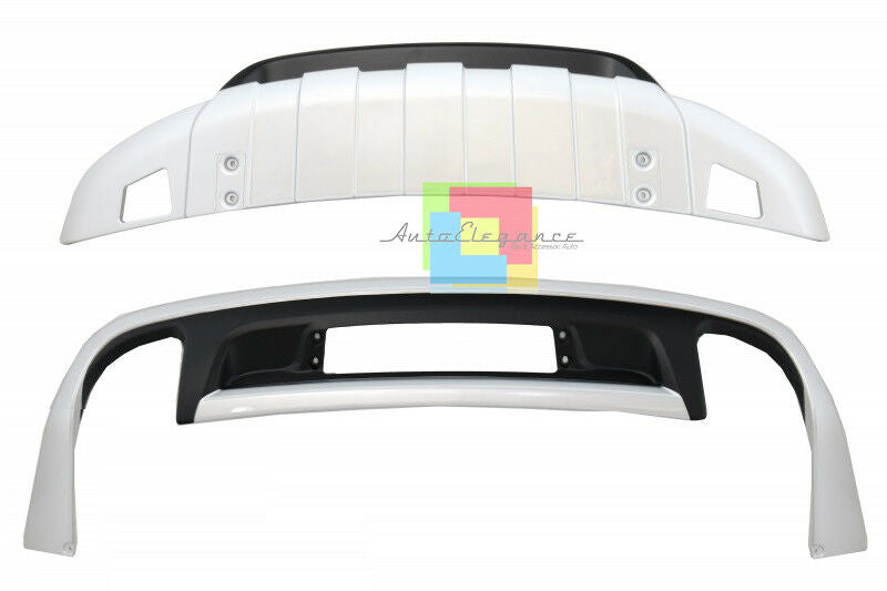 SOTTO PARAURTI VW TOUAREG MK2 II 2010-2014 ANTERIORE & POSTERIORE ABS PLASTICA -