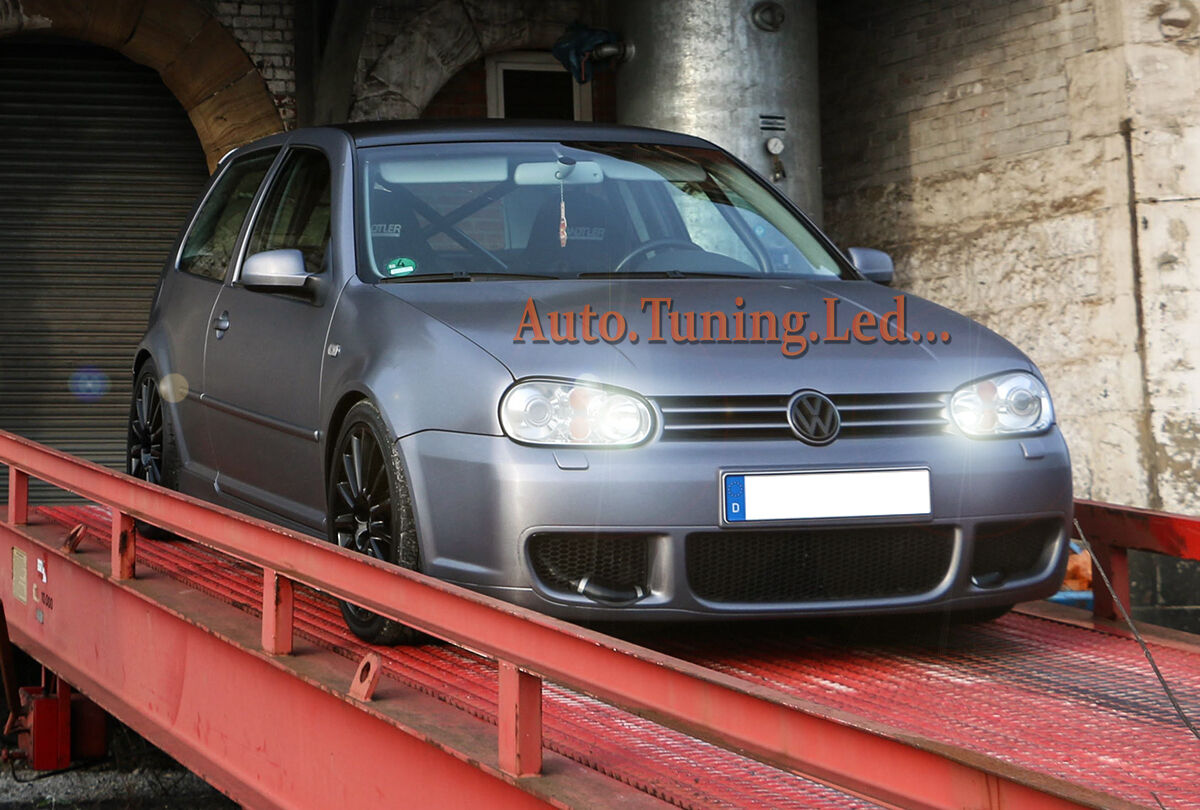 COPPIA LUCI POSIZIONI VW GOLF 4 97-04 CANBUS H6W BIANCO GHIACCIO AUTOELEGANCERICAMBI