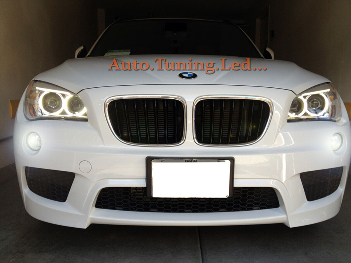 H8 LED FOG LIGHTS CREE RESISTANCE CANBUS 6000K BMW X1 09 ONWARDS