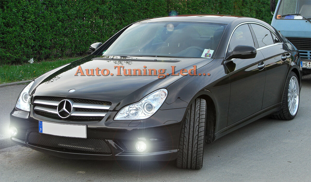 LAMPADE FENDINEBBIA H8 LED CREE RESISTENZA CANBUS 6000K MERCEDES CLS 05+