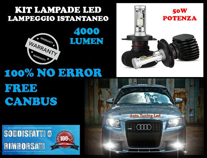 LAMPADE FENDINEBBIA ISTANTANEO A LED LAND ROVER DISCOVERY 4 CANBUS 6000K BIANCO