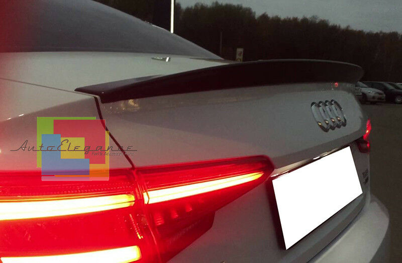 SPOILER POSTERIORE SUL COFANO IN ABS PER AUDI A4 B9 2015 IN POI BERLINA -.
