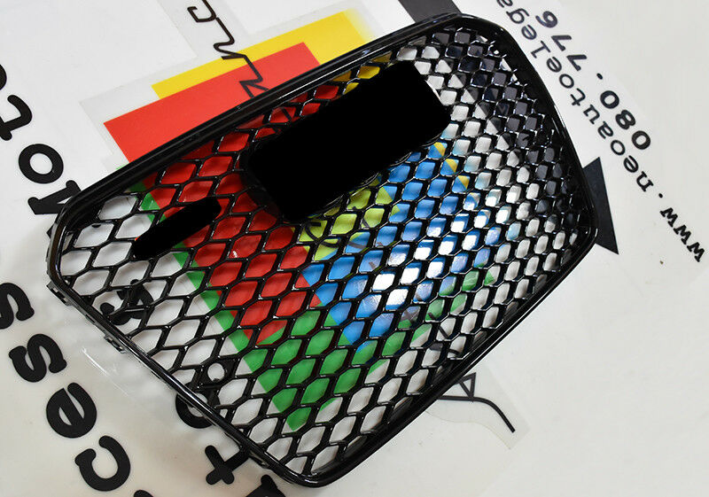 GRIGLIA ANTERIORE AUDI A5 2012-2015 LIFT CALANDRA LOOK RS5 NERA NIDO D'APE