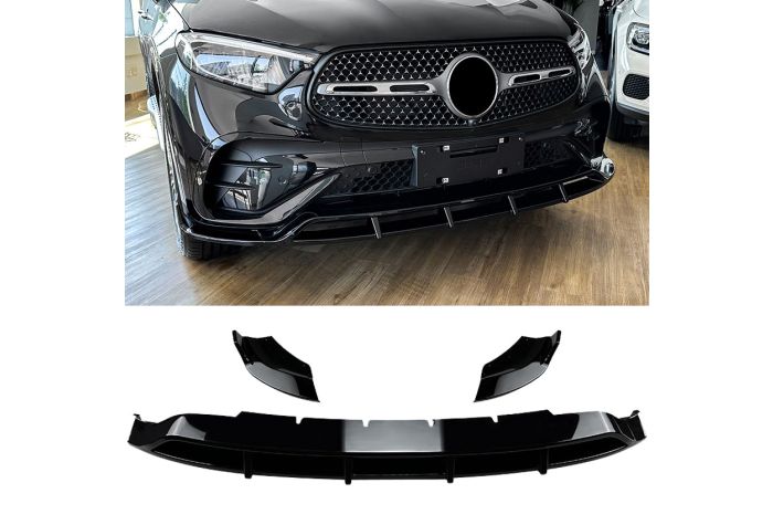 Splitter anteriore adatto per Mercedes X254 C254 GLC con pacchetto AMG