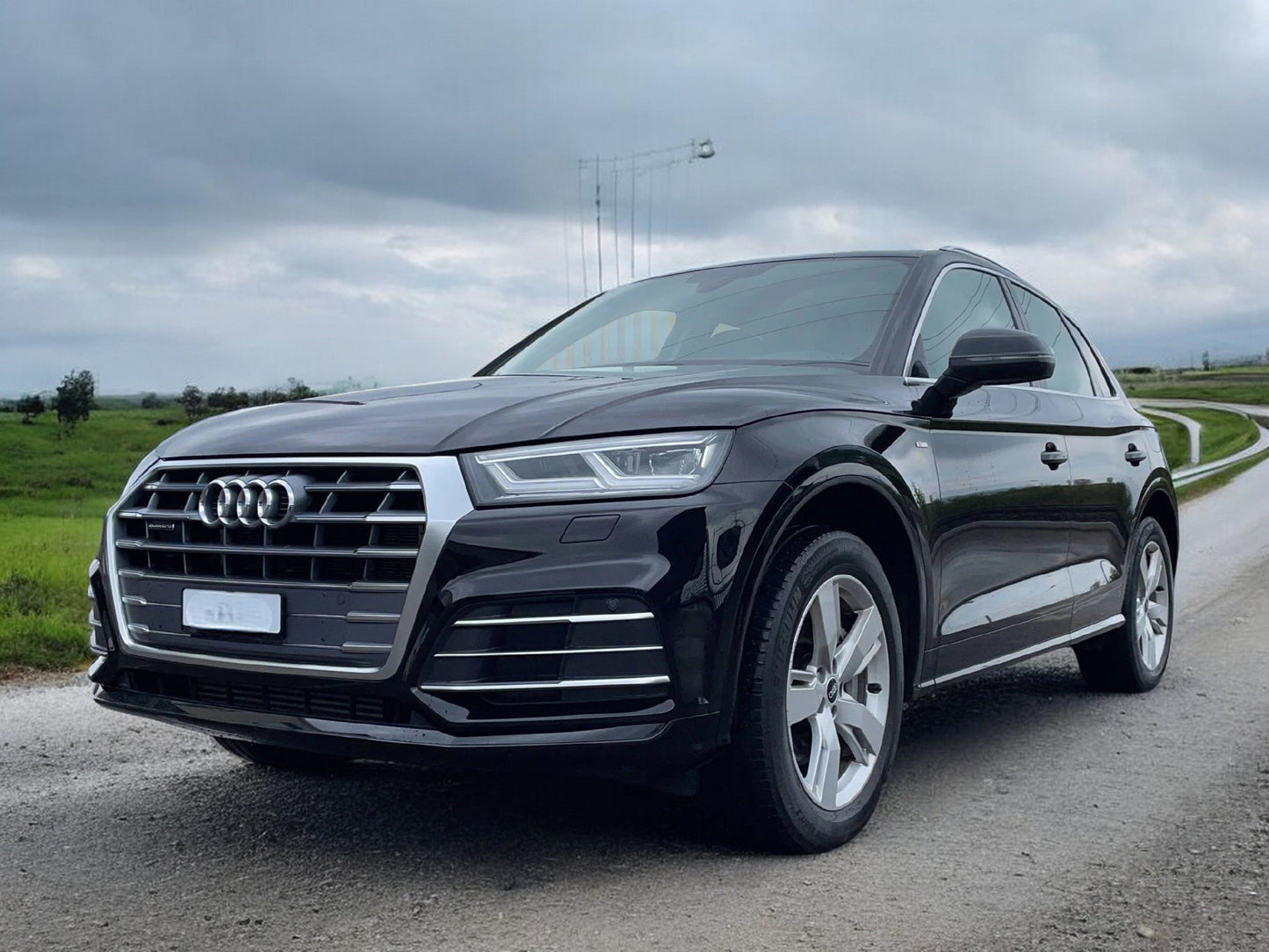 ⭐GRIGLIA RADIATORE ADATTO PER Audi Q5 FY 2017 - 2020 con PDC SET⭐