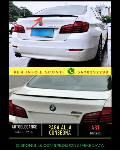 ✨Glossy black SPOILER SUITABLE FOR BMW 5 F10 2010-2017 Sedan✨ 