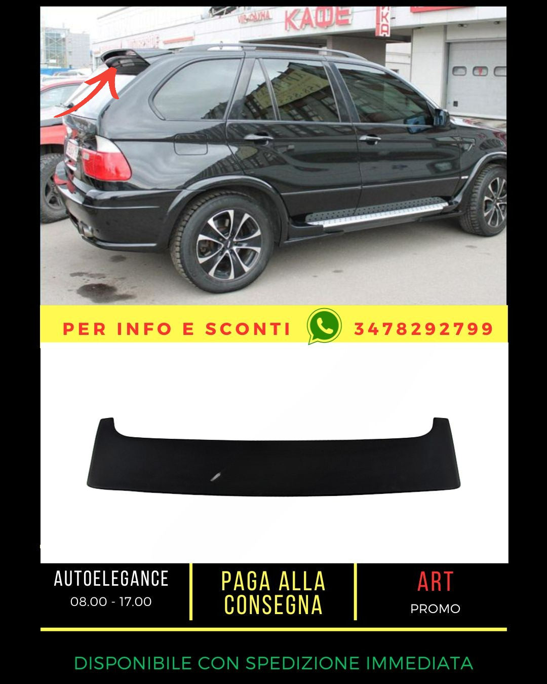 ✨SPOILER suitable for BMW X5 E53 1999-2006✨ 