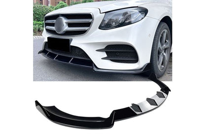 Front Spoiler Splitter Suitable for Mercedes W213 + C238 AMG Line 2016-2020 (Pre-Facelift)