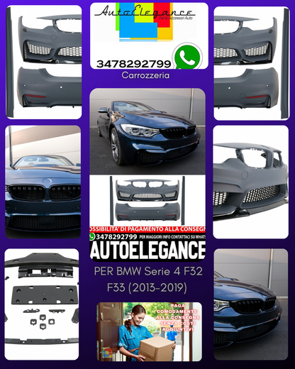 Carrozzeria completa adatta per BMW Serie 4 F32 F33 (2013-2019) M4 Design Coupe