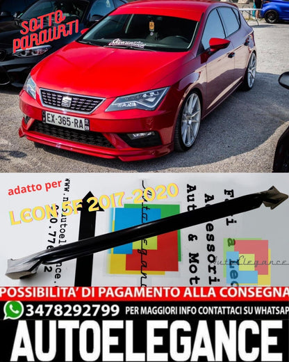 💎UNDER BUMPER SUITABLE FOR LEON 5F 2017-2020 FR ABT LOOK RAW💎