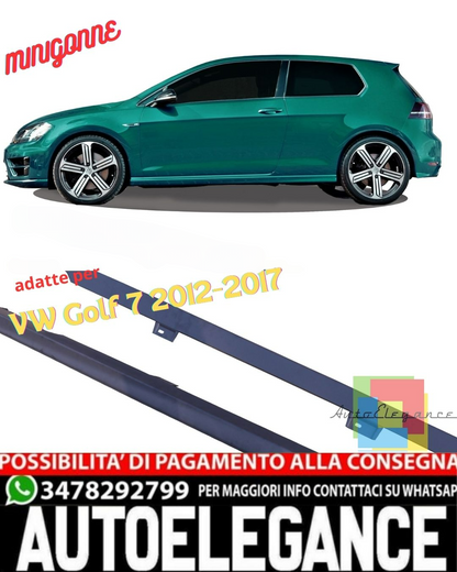 ✨Minigonne laterali adatte per VW Golf 7 2012-2017, per 3 e 5 porte✨