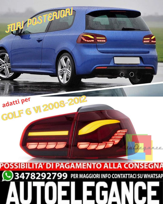 ✨FARI POSTERIORI GOLF 6 VI 2008-2012 FULL LED OLED✨