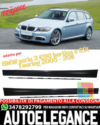 💎Side skirts suitable for BMW 3 series E90 E91 2005 - 2011💎 