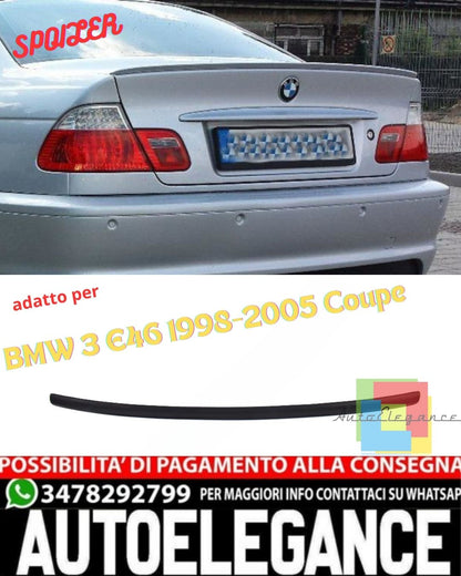 💎SPOILER SUITABLE FOR BMW 3 E46 1998-2005 Coupe💎