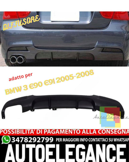 ✨DIFFUSER SUITABLE FOR BMW 3 E90 E91 2005-2008 ✨