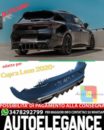 ✨✨2020 Gloss Black Diffuser Suitable for Cupra Leon 2020+✨✨