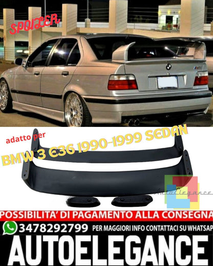 💎SPOILER SUITABLE FOR BMW 3 E36 1990-1999 SEDAN💎 