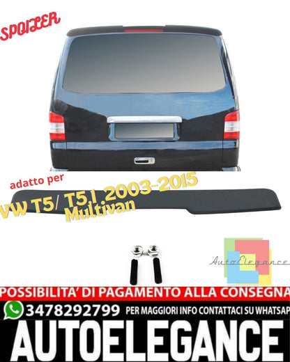 ✨Spoiler grigio adatto per VW T5/ T5.1  2003-2015 Multivan✨