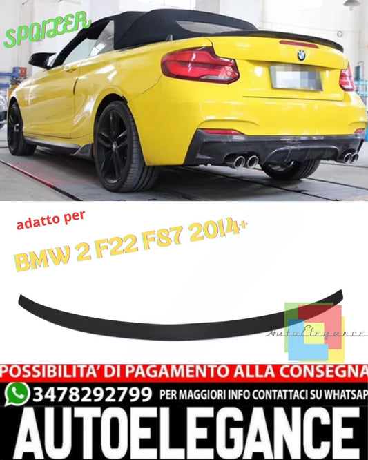 ✨ SPOILER SUITABLE FOR BMW 2 F22 F87 2014+✨