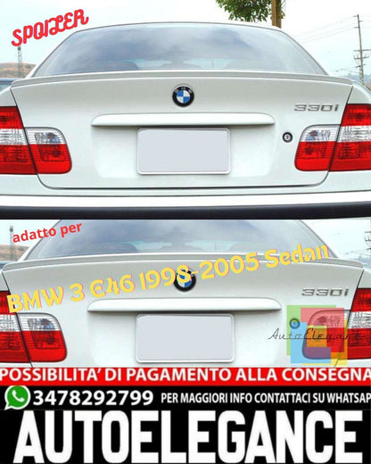 ✨Spoiler COMPATIBLE WITH BMW 3 E46 1998-2005 Sedan✨
